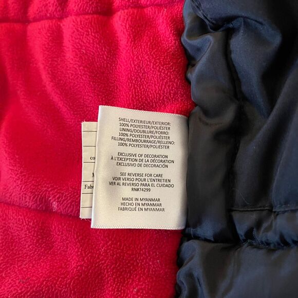 U.S. Polo Assn. Kid Boy Black Winter Coat Puffer Outerwear Jacket Size 5/6 - Picture 10 of 11